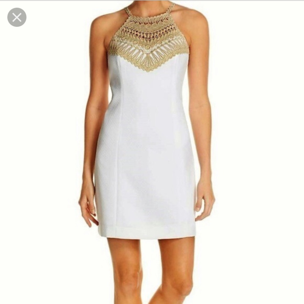 Lilly Pulitzer white dress 14